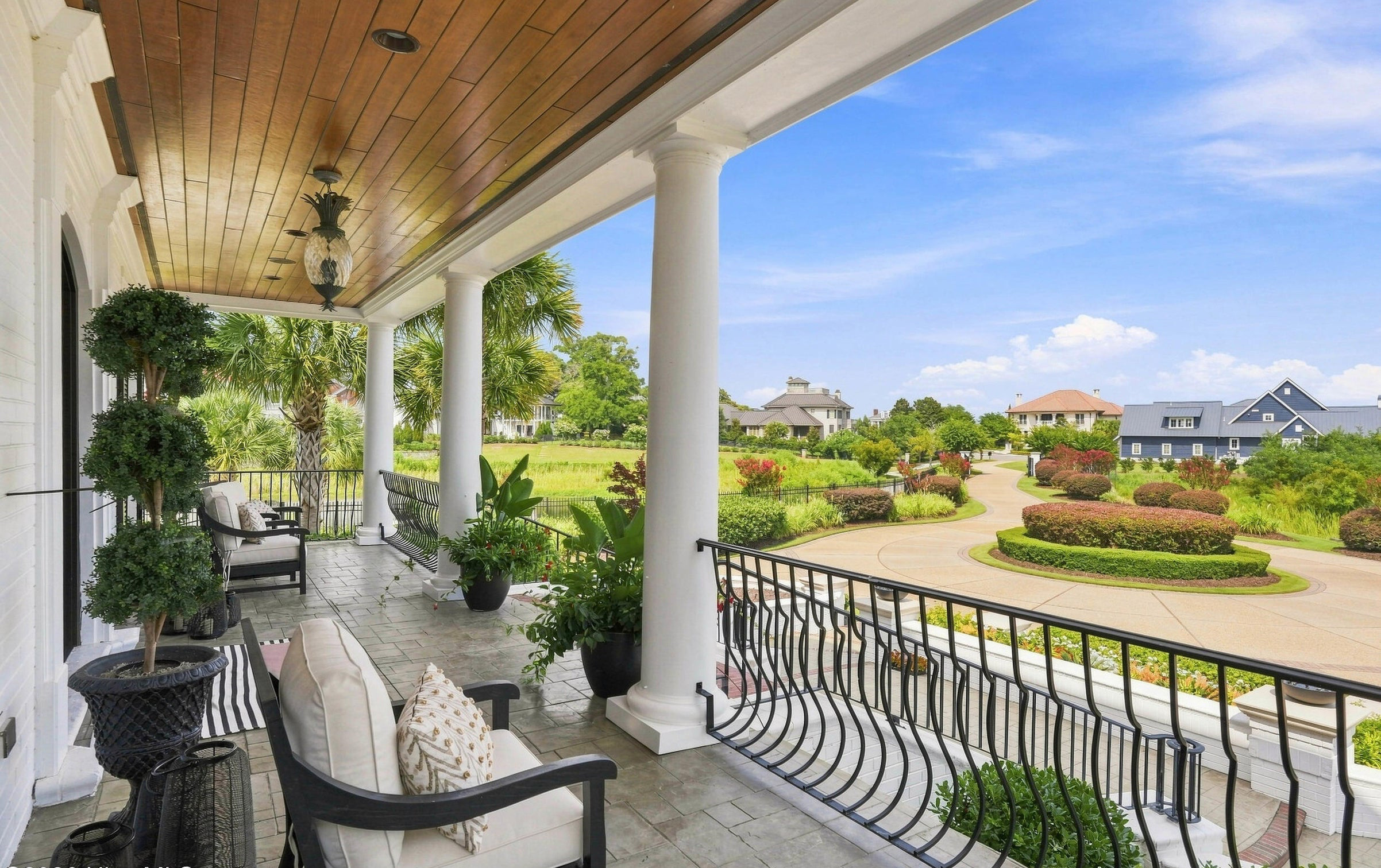 Covered porch